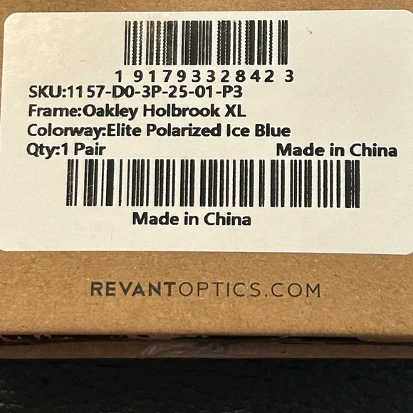 NIB Oakley Holbrook XL Elite Polarized Ice Blue Replacement Lenses (1 Pair) - Picture 4 of 5